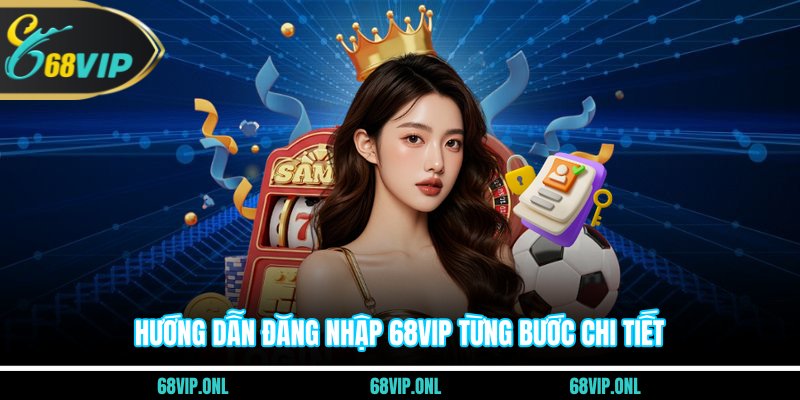 Hướng dẫn đăng nhập tại 68VIP từng bước chi tiết